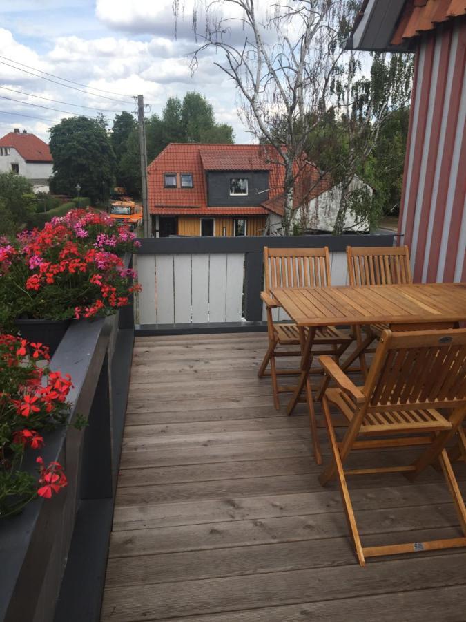 Schoene Gemuetliche Ferienwohnung Mit Kamin II Im Harz Darlingerode Buitenkant foto